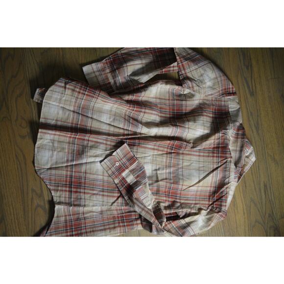 Vintage 1980s Campus Studio One Plaid Shirt - Long Sleeve - Picture 9 of 9